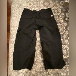 Carhartt Black Cropped Cargo pants